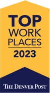 Denver Post 2023 Top Workplaces banner